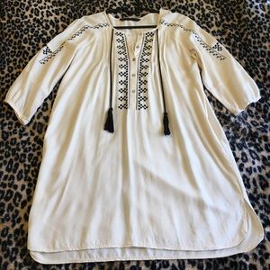 Zara Cream colored Tunic Dress